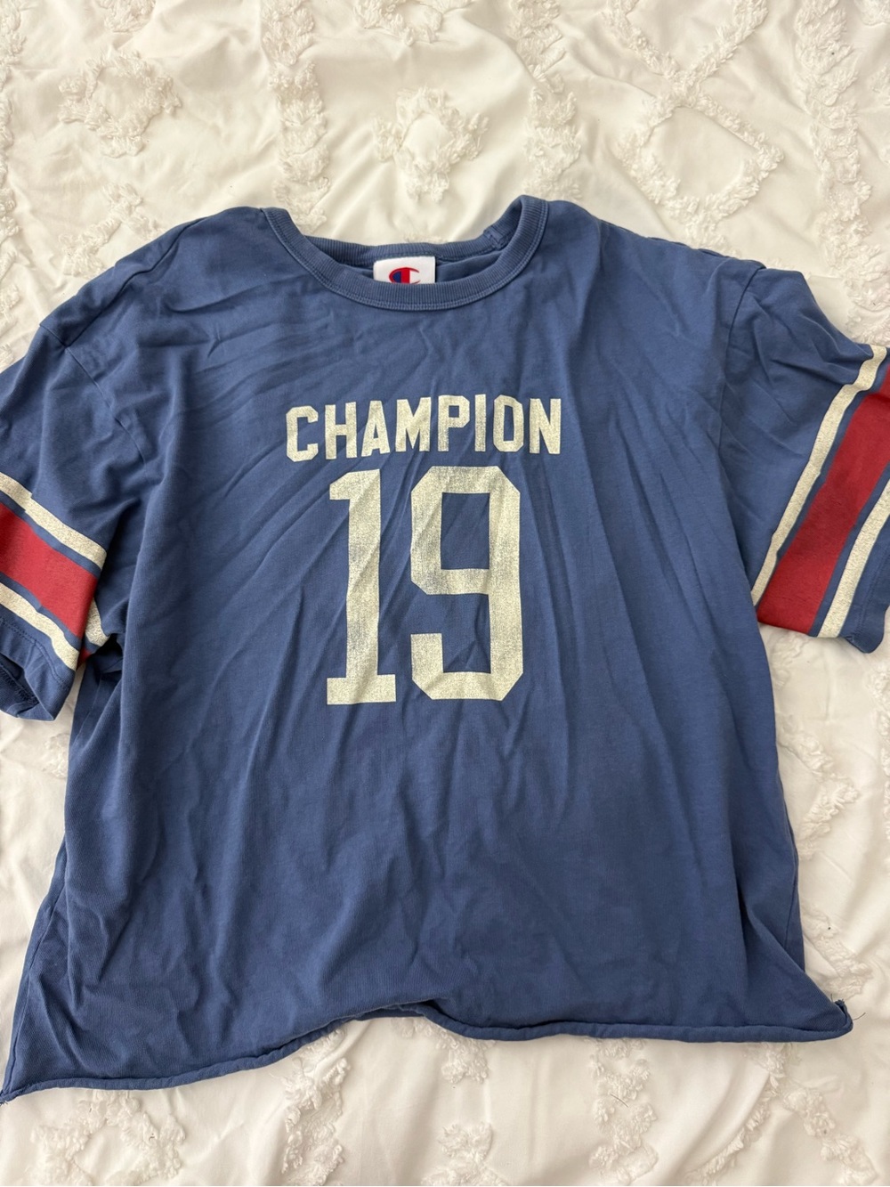 Champion Blue 'Champion 19' Graphic Tee